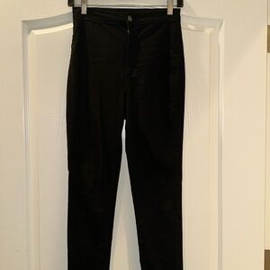 High Waist Green Pants